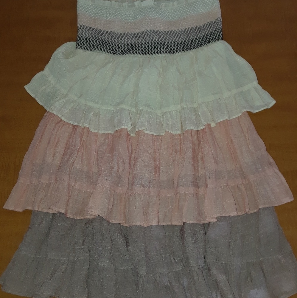 Strapless dress